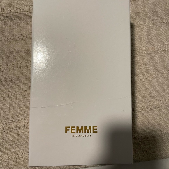 FEMME LA LUCE MINIMALE STRAPPY HEELS - Picture 4 of 13